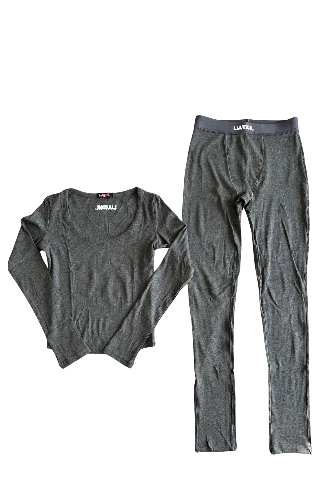 Shadow Round Neck Legging Set