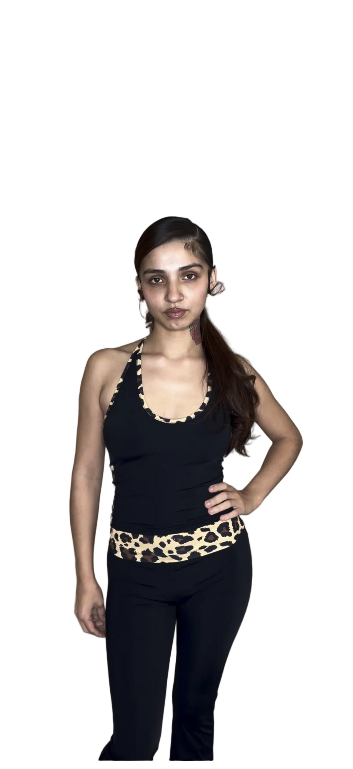 Luvme Cheetah Two Piece Set